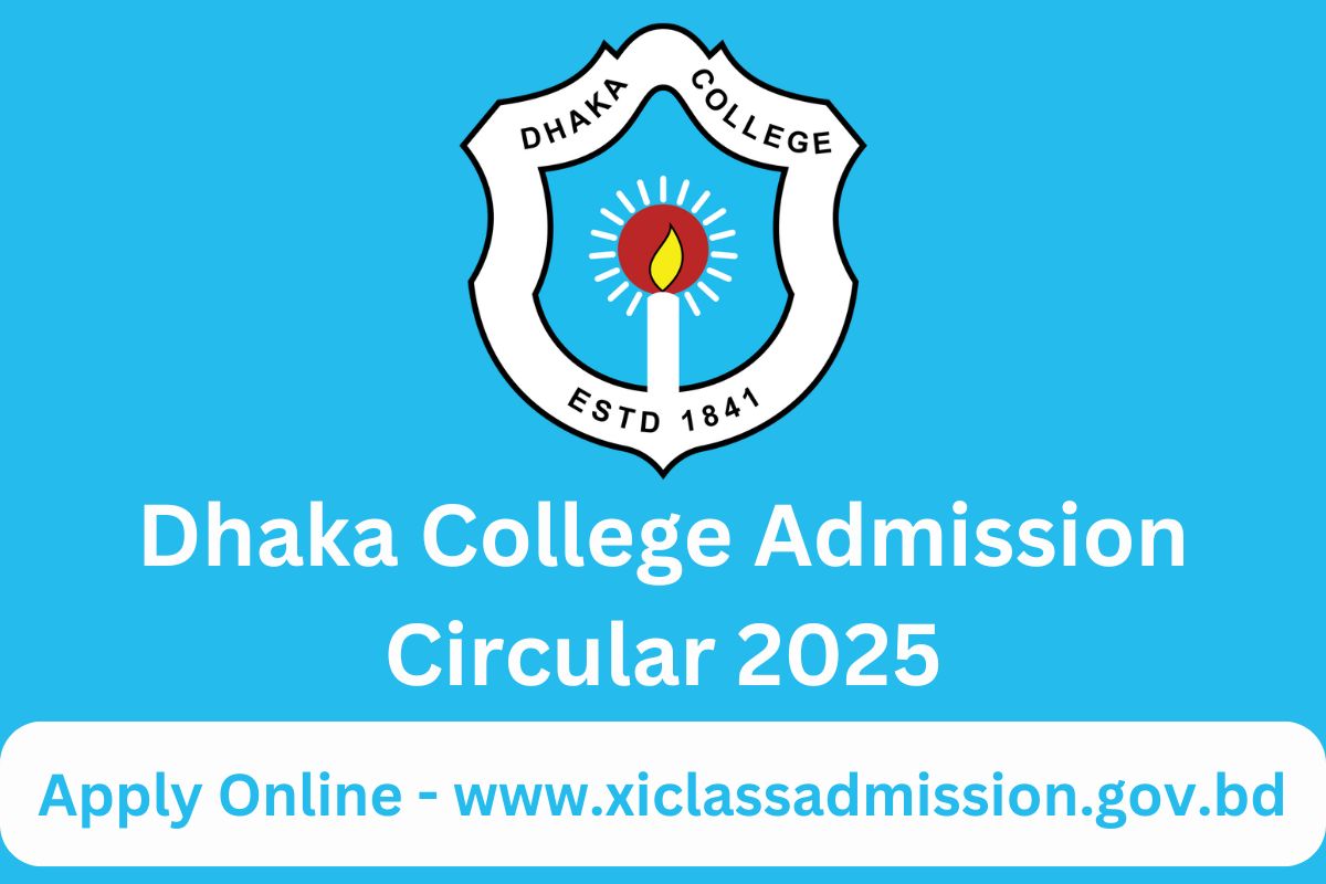 Dhaka College Admission Circular 2025 - Apply Online - ResultKoi