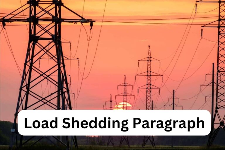 Load Shedding Paragraph For Class 8, 9-10 SSC (150 Words)