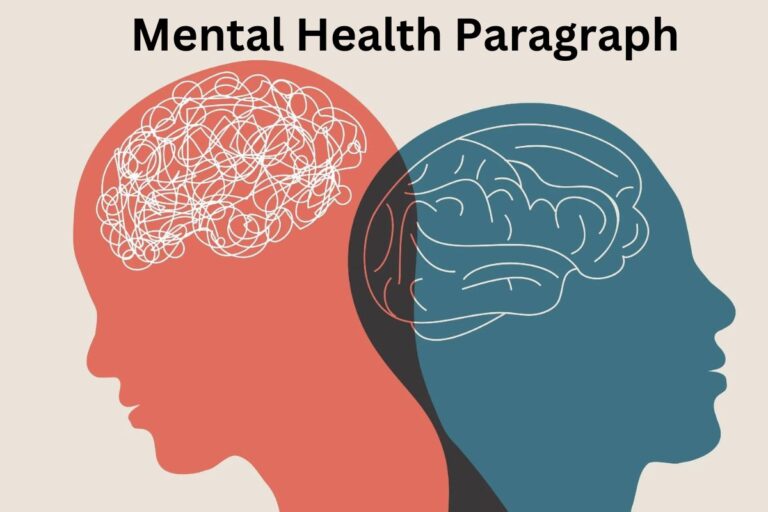 Mental Health Paragraph 200, 150, 100 Words & PDF (All Classes)