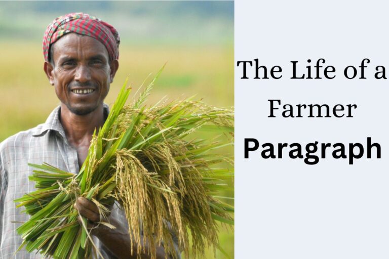 The Life of a Farmer Paragraph For SSC & HSC (Class 7, 8, 9, 10)